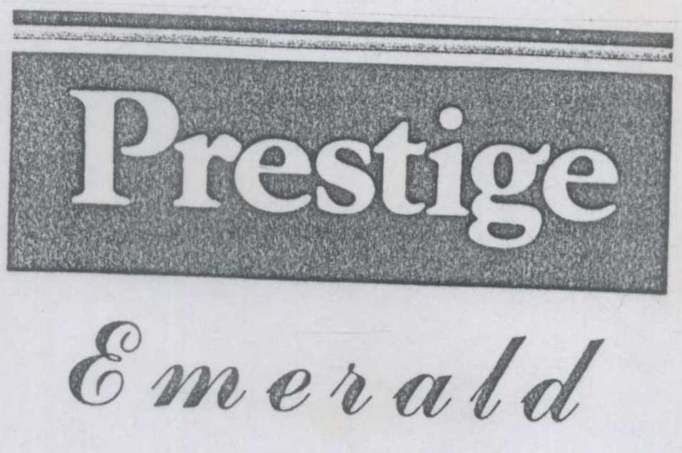 Prestige Emerald Device mark 893134 Trademark