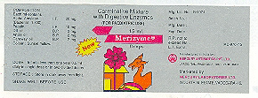 Merizyme Label Device mark 968094 Trademark