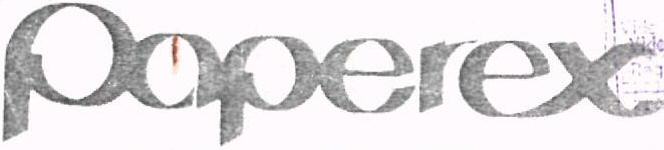 Paperex (label) Device mark 1250265 Trademark