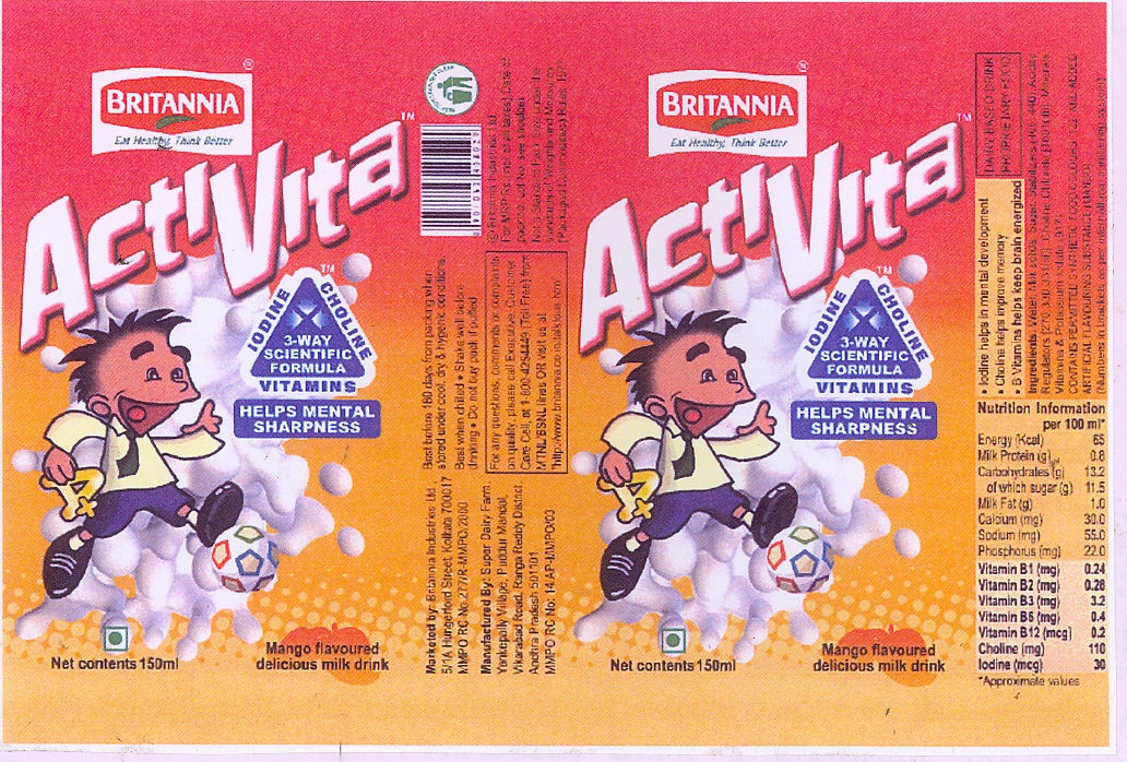 Britannia Activita Device mark 1838087 Trademark