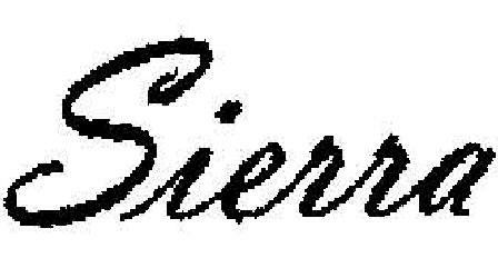 Sierra (with Device) Device mark 2068883 Trademark