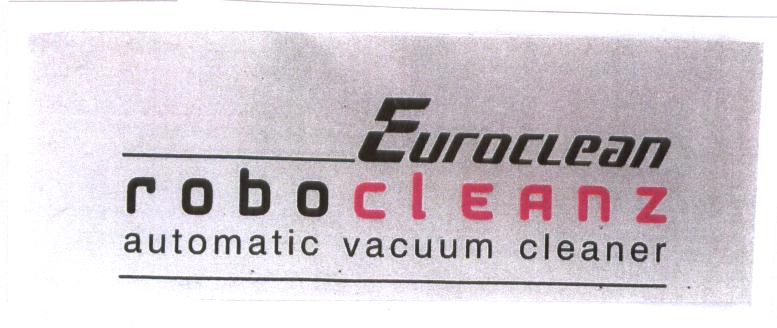 Euroclean Robo Cleanz Device mark 1898721 Trademark