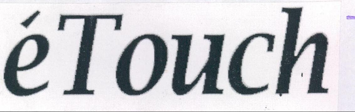 E Touch Device mark 2019968 Trademark