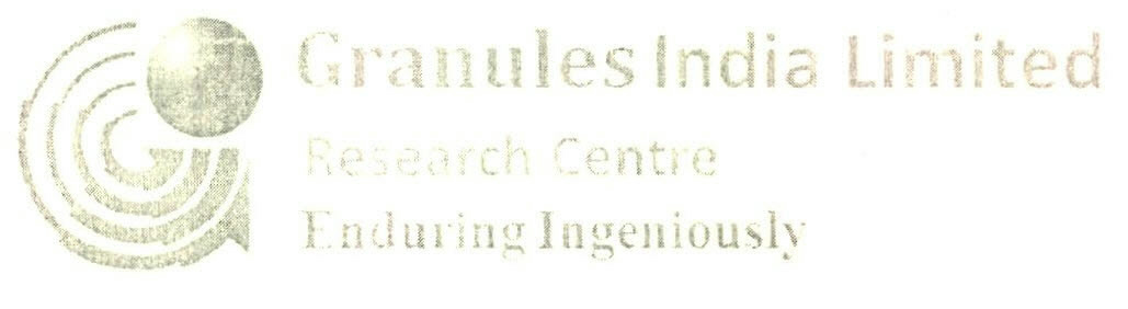 Granules India Limited Research Centre Enduring Ingeniously Device mark 2627571 Trademark