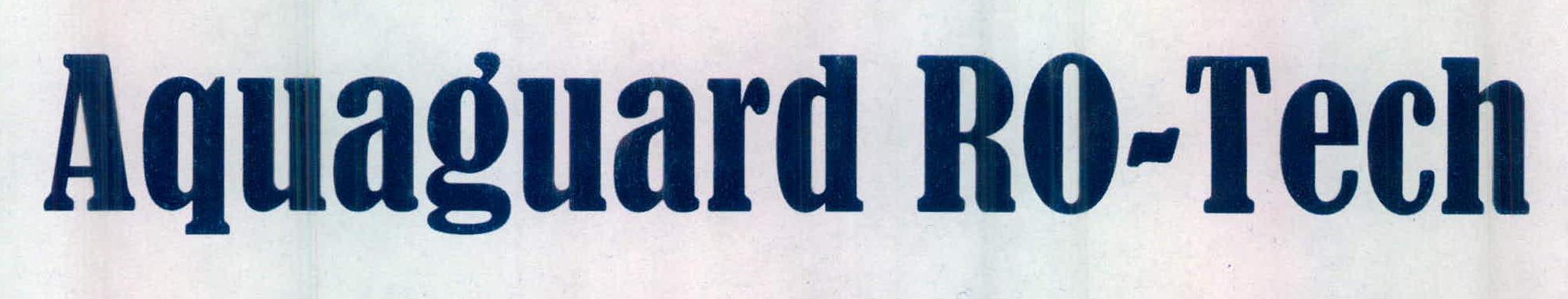 Aquaguard Ro-tech Device mark 2350403 Trademark