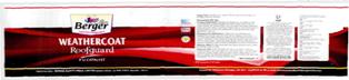 Berger Weathercoat Roofguard Device mark 2364180 Trademark