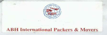 Abh International Packers & Movers Device mark 1825563 Trademark