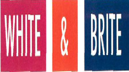 White & Brite With Device Device mark 1524253 Trademark