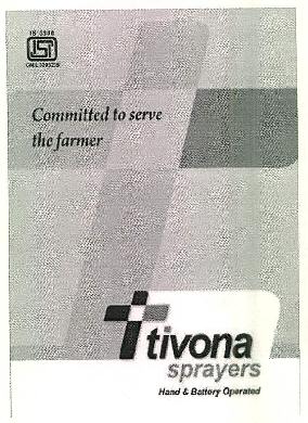 Tivona Sprayers Device mark 2679339 Trademark