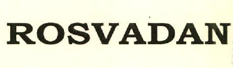 Rosvadan Device mark 2794711 Trademark