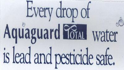 Aquaguard Total With Label Device mark 1746135 Trademark