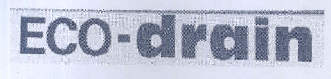 Eco-drain (device) Device mark 1769544 Trademark