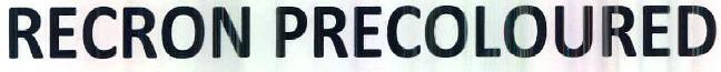 Recron Precoloured Device mark 2574021 Trademark