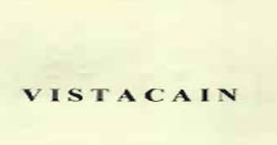 Vistacain Device mark 1003722 Trademark