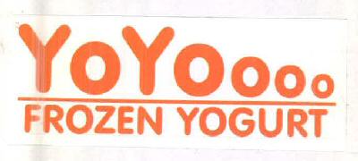 Yoyoooo Frozen Yogurt Device mark 2887256 Trademark