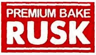 Premium Bake Rusk (label) Device mark 2957236 Trademark