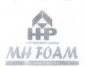 Hp Mh Foam (logo) Device mark 1591471 Trademark