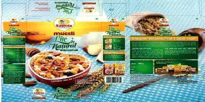 Saffola Muesli Lite N Natural Device mark 2328226 Trademark