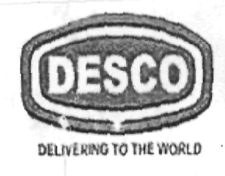 Desco Delvering To The World (label) Device mark 2229361 Trademark