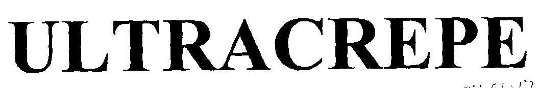 Ultracrepe (letter Written In Heavy Character) Device mark 1475956 Trademark