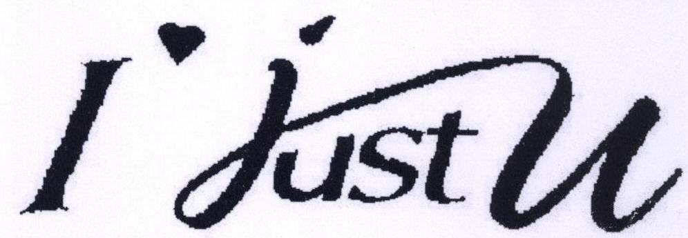 I Just U With Label Device mark 1709342 Trademark