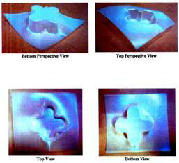 Dev. Of Bowl, Four Dimensional Mark (lable) Device mark 1622230 Trademark