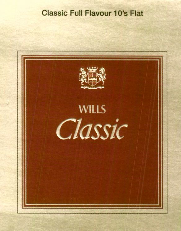 Wills Clasic, Wills Shild De. (label) Device mark 1486620 Trademark