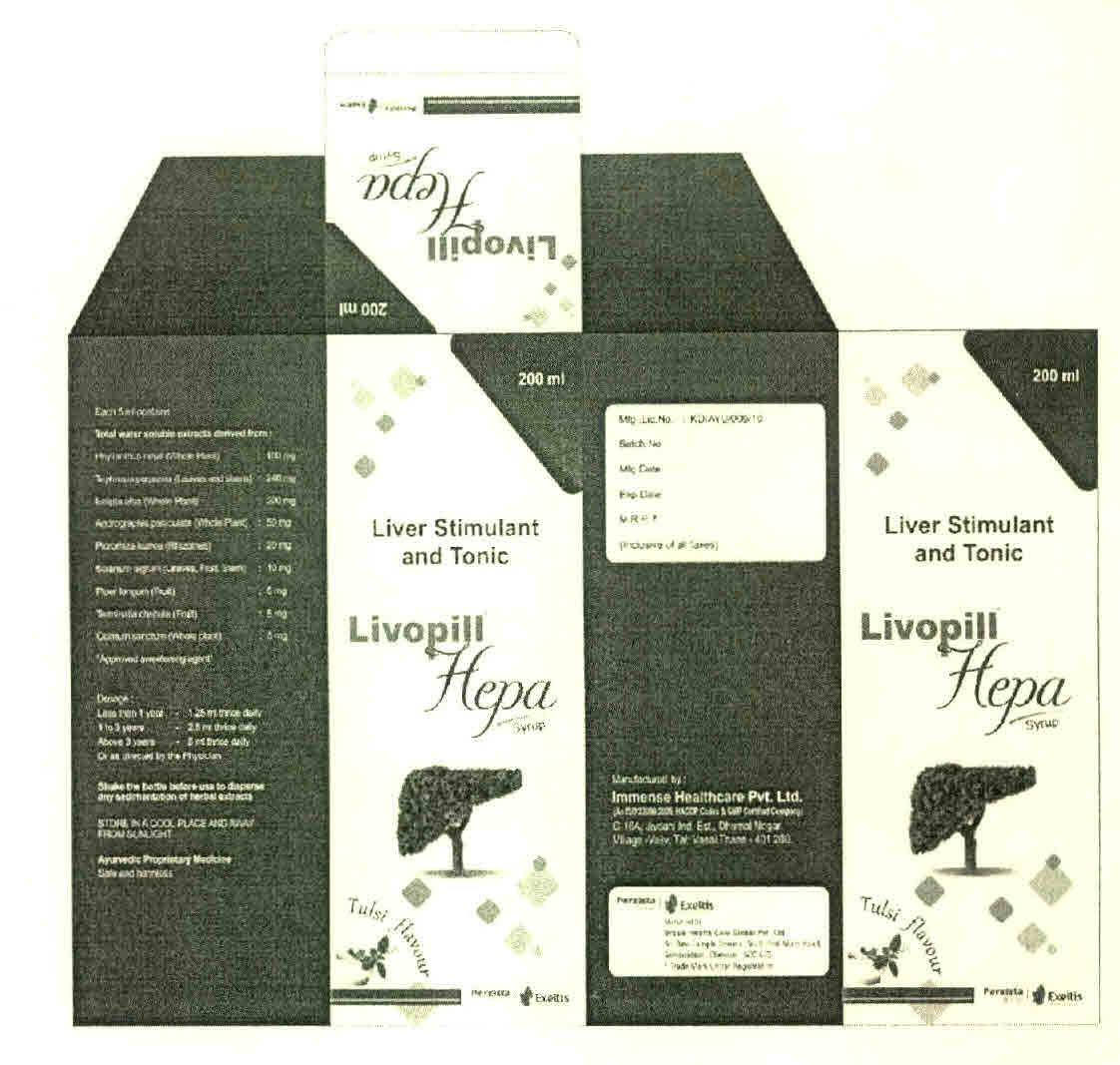 Livopill Hepa Device mark 2712221 Trademark