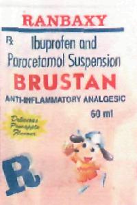 Ranbaxy Brustan (label) Device mark 2108146 Trademark