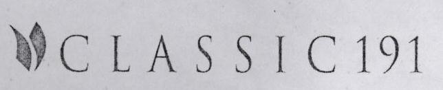 Classic 191 (device Of Other Geometrical Figures) Device mark 1444361 Trademark