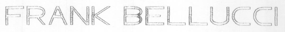 Frank Bellucci Device mark 1630481 Trademark
