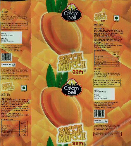 Sacch Mucch Aam (label) Device mark 2089066 Trademark
