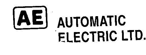 Ae Device) Automatic Electric Ltd. Device mark 1188748 Trademark