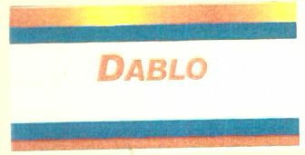 Dablo (label) Device mark 1442843 Trademark