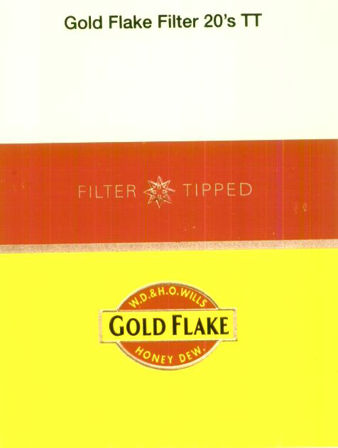 Gold Flake, W.d. & H.o. Wills Honey Dew. Filter Tipped Star De. (label) Device mark 1486633 Trademark