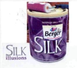 Berger Silk, Silk Illusions (device Of Container Containing Paint) Device mark 2641639 Trademark