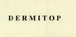 D E R M I T O P Device mark 920520 Trademark