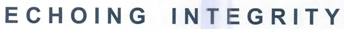 E C H O I N G I N T E G R I T Y Device mark 1567464 Trademark