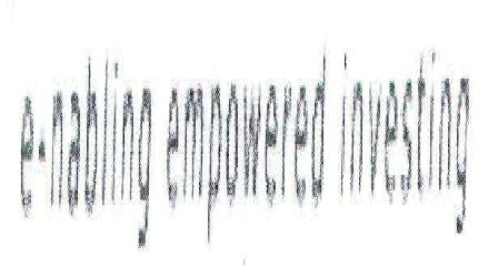 E-nabling Empowered Investing (label) Device mark 2096440 Trademark