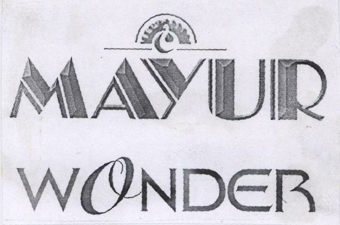 Mayur Wonder With Label Device mark 1457168 Trademark