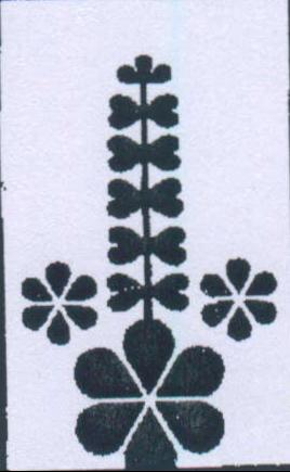 De. Of Flowers (label) Device mark 408725 Trademark