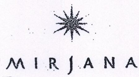 M I R J A N A (device Of Star) Device mark 1532260 Trademark