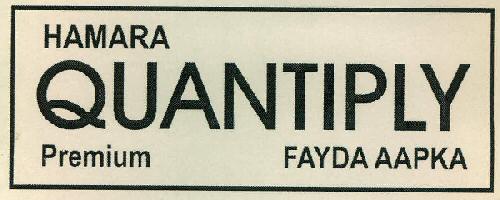 Hamara Quantiply Premium Device mark 2693063 Trademark