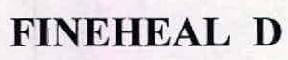 Fineheal D Device mark 2346480 Trademark