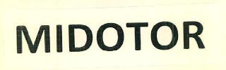 Midotor Device mark 2991071 Trademark