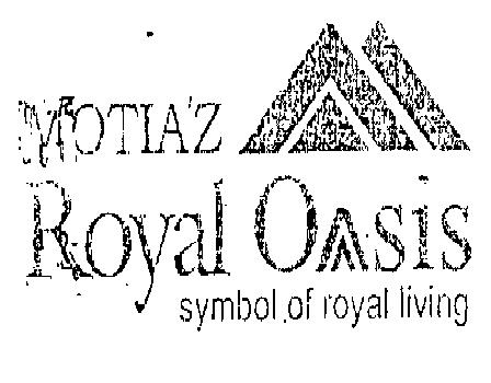 Motiaz Royal Oasis Symbol Of Royal Living (logo) Device mark 2205391 Trademark