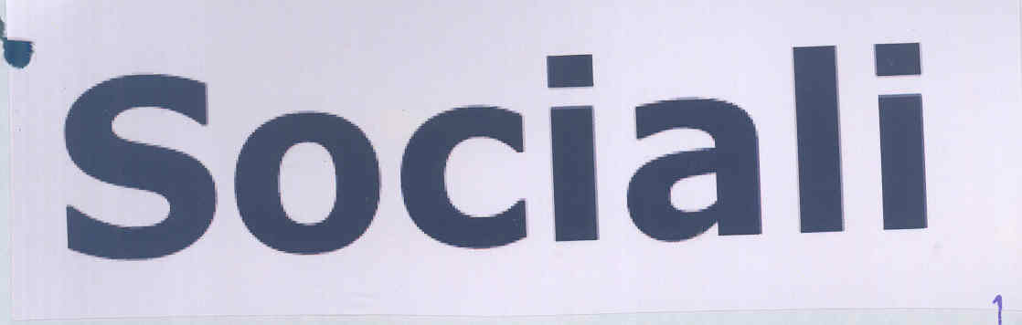 Sociali (label) Device mark 1697301 Trademark