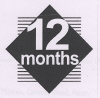 12 Months (dev) (label) Device mark 1722946 Trademark