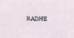 Radhe Device mark 933578 Trademark