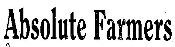 Absolute Farmers (logo) Device mark 2271146 Trademark